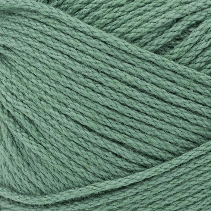 Lion Brand 24/7 Cotton 175 Spruce. Mercerized Cotton